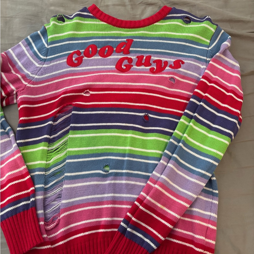 Chucky costume sweater